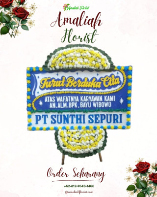 Papan Bunga Duka di Pasir Penyu